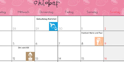 Tischkalender Terminkalender